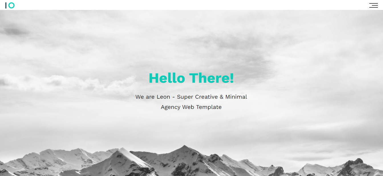 HTML, CSS and JS Template